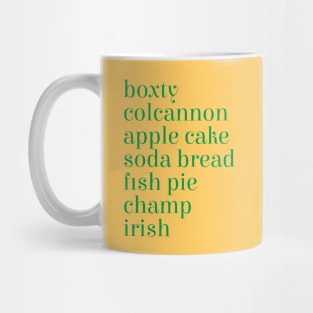 Irish Food Mug